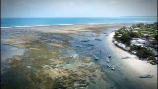 Pesona pantai ujung genteng sukabumi | drone video