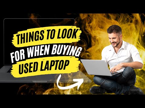Video: Vad ska man kontrollera innan man köper en begagnad bärbar dator?
