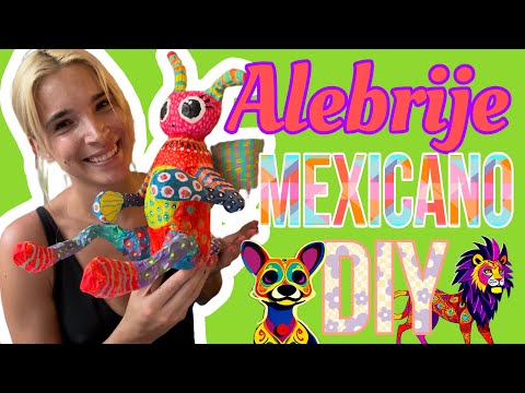 Alebrije Mexicano DIY / cómo hacer un alebrije con materiales reciclados