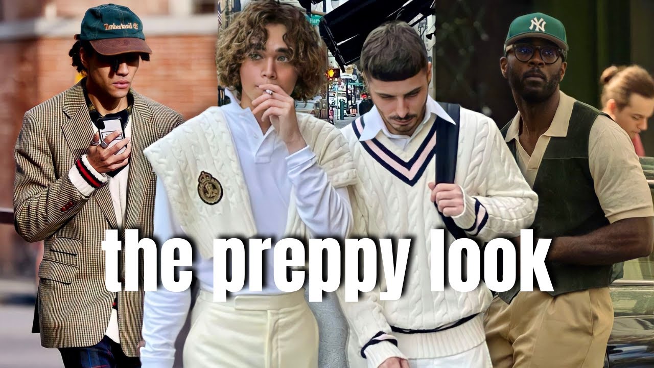 how to dress the preppy style aesthetic 