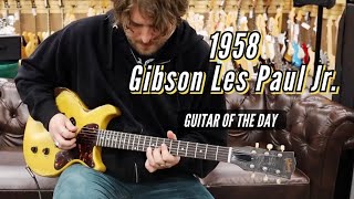 1958 Gibson Les Paul Jr. Double Cut TV Yellow | Guitar of the Day