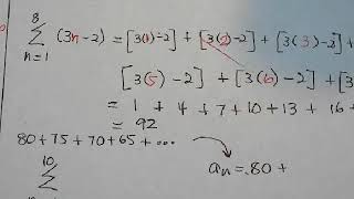 Sigma notation part 2 of 3