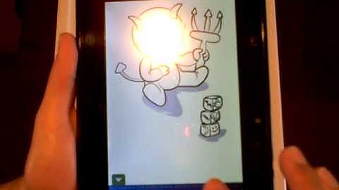 First impression review of the Color & Draw Halloween app for Android (on-camera demonstration)