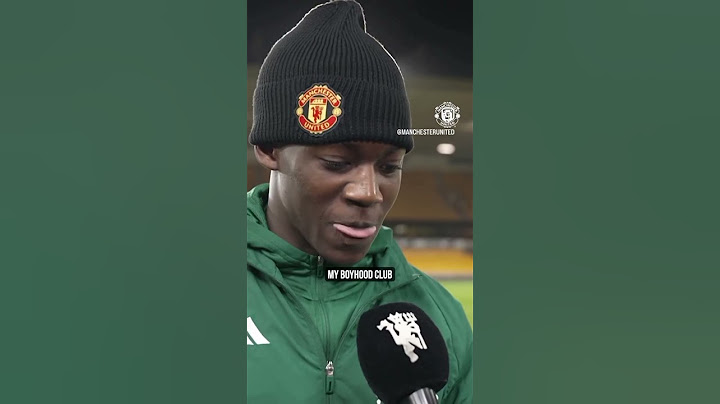 DREAM COME TRUE" 😍 - Kobbie Mainoo over the moon after sensational late winner for ManUnited ❤️#fyp