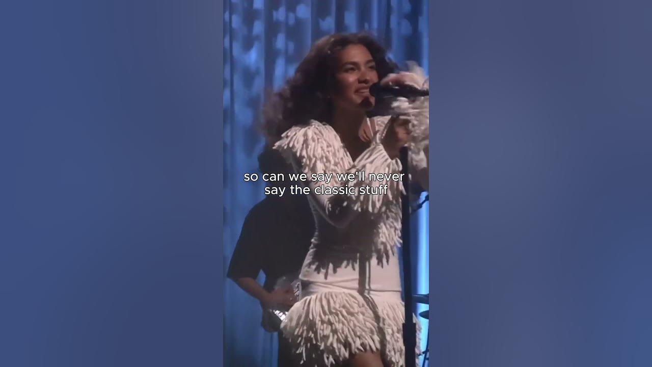 @oliviadean lit up @fallontonight w/ joyful performance of ‘Nice To Each Other’ #shorts #lyrics