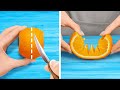 🍊 НАРЕЗАЙТЕ ФРУКТЫ И ОВОЩИ ЗА СЕКУНДУ! 🥑🔪 Полезные кулинарные лайфхаки