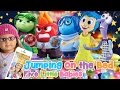 Inside out five little monkeys jumping on the bed toy nursery rhyme  kids songs baby songs