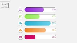 Powerpoint infographics 5 step slide design|  powerpoint presentation|  animation