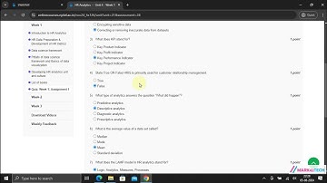 NPTEL HR Analytics Week1 Assignment 1 Solution July 2024