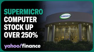 SuperMicro Computer stock up over 250% since the start of the year