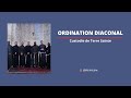 Ordination diaconal franciscaine  jerusalem