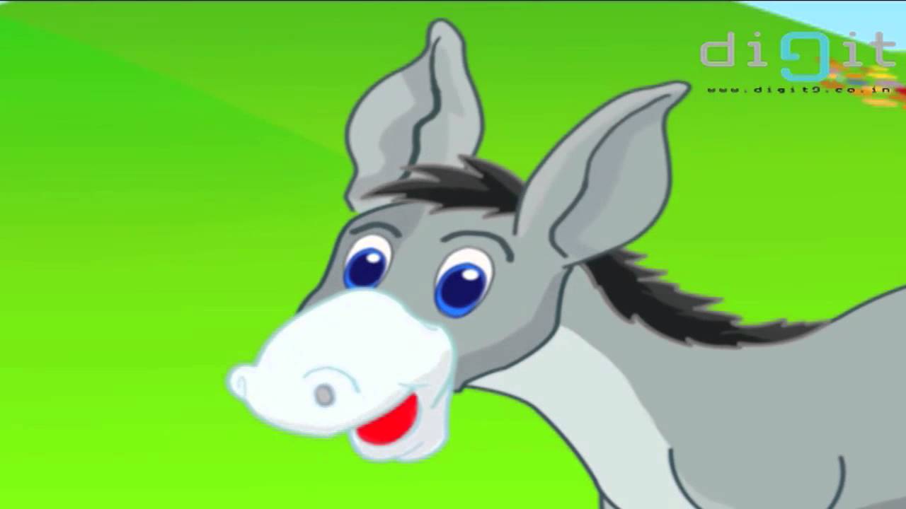 Donkey Donkey Old And Grey | Animated Nursery Rhymes & Songs For Kids ...