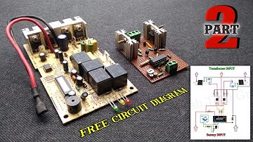 CD4047 IC inverter circuit SG 3525 IC inverter circuit Part 2 | homemade Inverter.