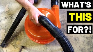 This Device KEEPS 99% OF DEBRIS Out Of Your Shop Vac!! (Dust Stopper/Dust Deputy/Dust Collector)