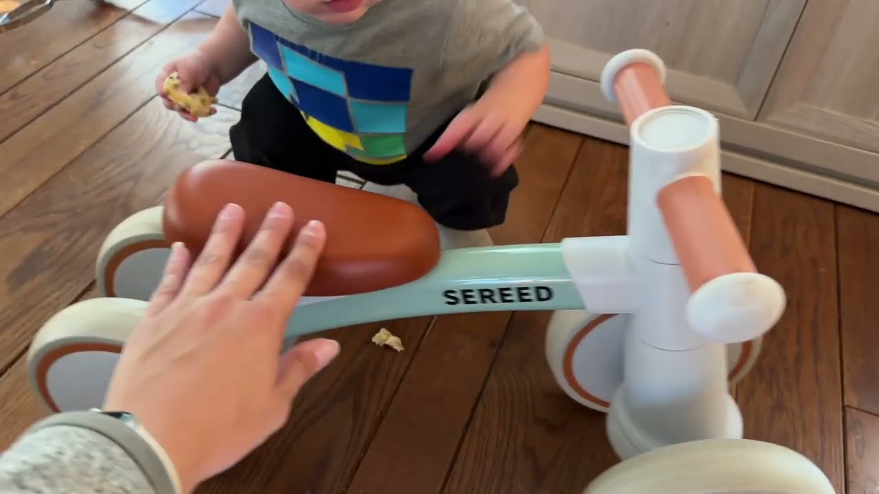 SEREED Baby Balance Bike. Great gift idea for 1-3 year old!
