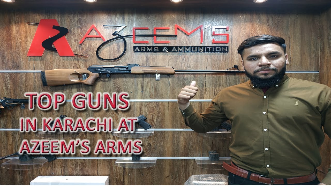 TOP GUNS IN KARACHI AT AZEEM'S ARMS YouTube