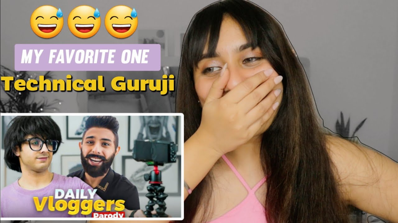 DAILY VLOGGERS PARODY  Carryminati  Reaction by Illumi Girl