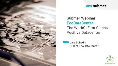 Webinar: EcoDataCenter - The World