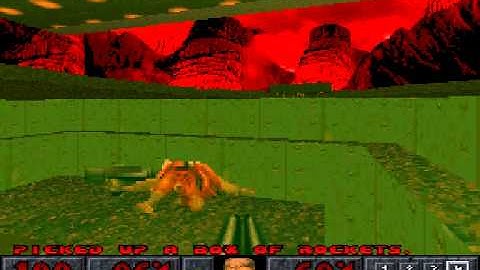 PSX Final Doom - Level 22: Quarry