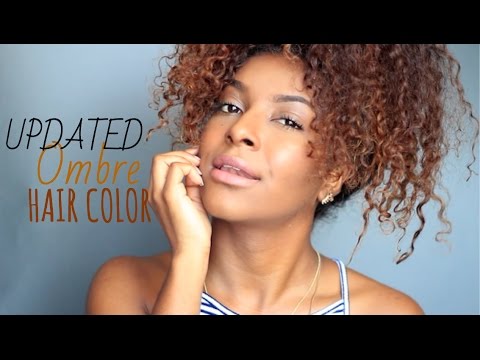 Ombre Natural Hair 2020 Wavy Curly African American Hair