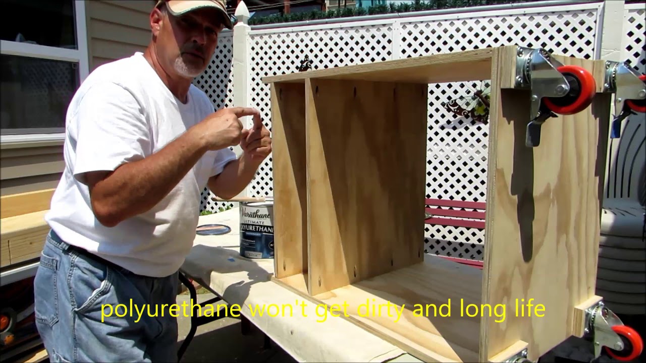 How to Build a Mobile Miter Saw with Extension Wings. YouTube