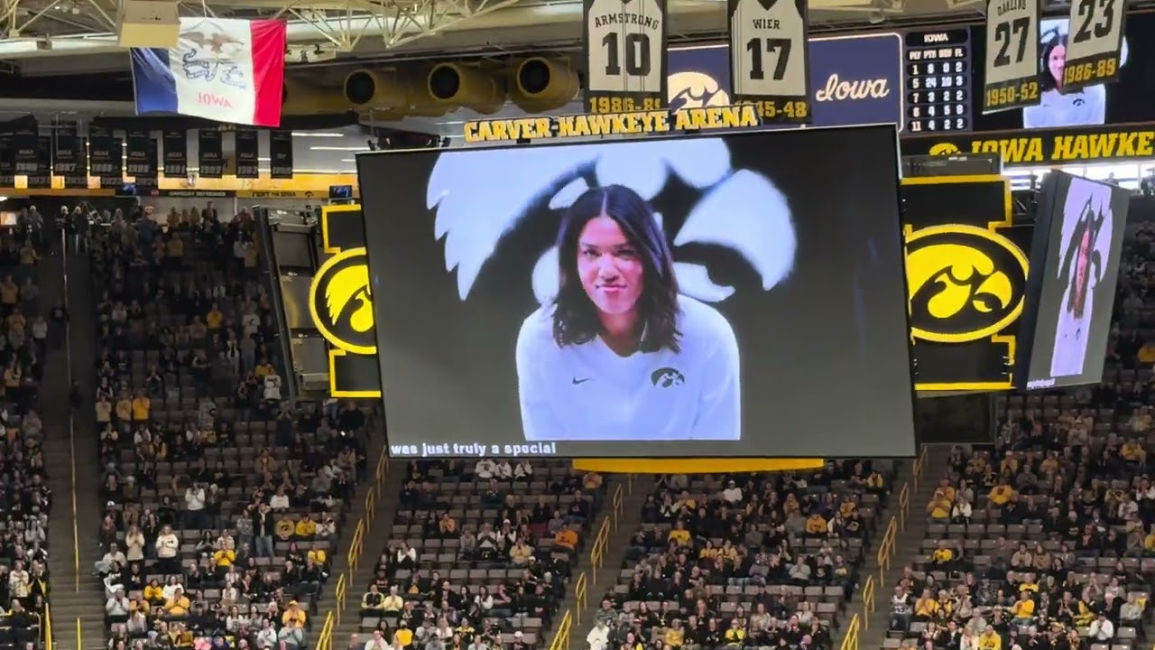 Iowa Hawkeye WBB Senior Day 2/22/26