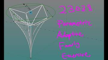 23038 - Revit Parametric Adaptive Family Exercise