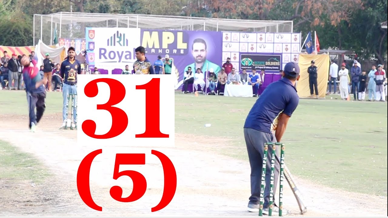 BIG Match 31 Runs Chase in 5 balls Best Match in cricket history ever ...
