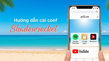 Hướng dẫn cài conf Shadowrocket ,Cài đặt Spotify Premium…