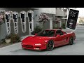 NSX SLAMMED ON COILOVERS + AIR + WORK WHEELS!