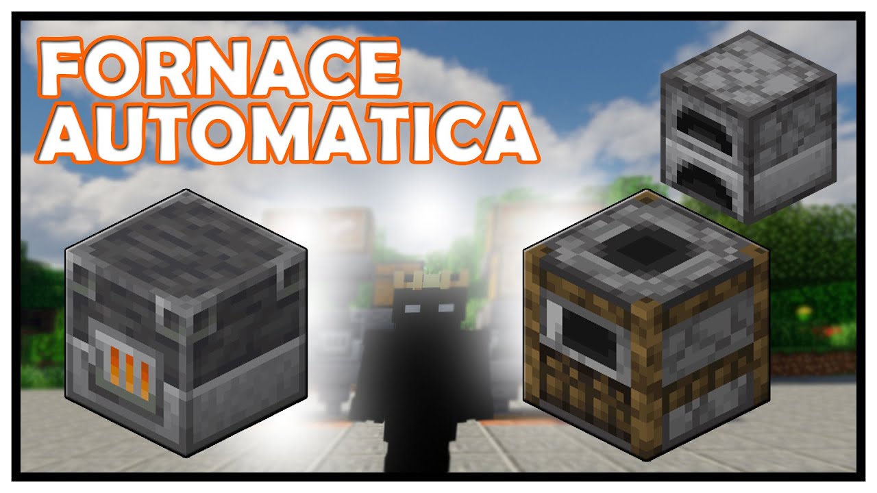 Come fare una FORNACE AUTOMATICA COMPATTA semplice e comoda | MINECRAFT 1.19.2 (JAVA) | TUTORIAL ITA