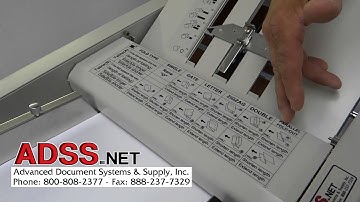 PF17 Paper Folder Demonstration