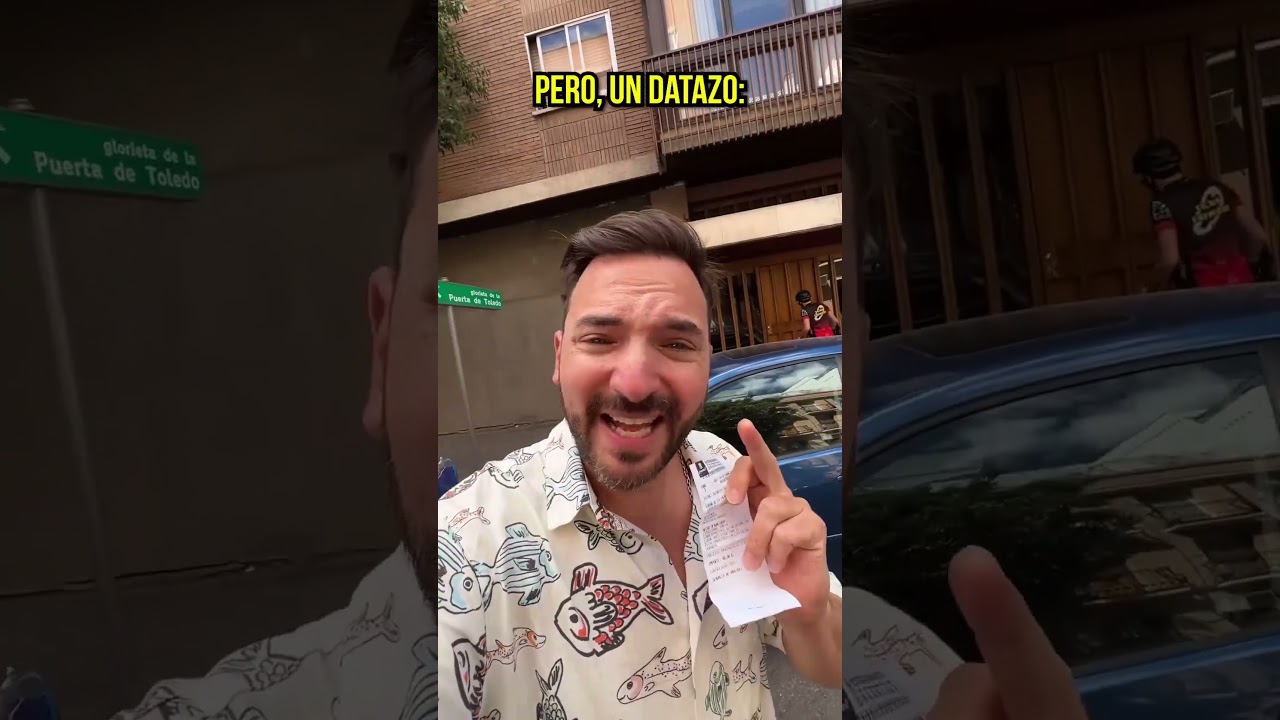 MI PRIMERA MULTA EN ESPAÑA 😱