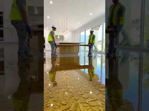 3. $20,000 Floor Installation 💎 Luxury Epoxy