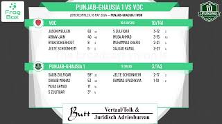 KNCB Topklasse Twenty20 Round 1  - Punjab-Ghausia 1 v VOC