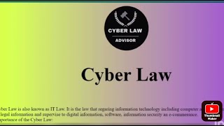 Code of Cyber Law