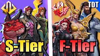 Golds on S-Tiers -VS- Celestials on F-Tiers