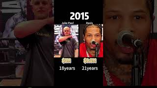 Gervonta Davis Vs. Jake Paulcomparison Of Net Etswhos Richer?