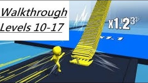 STACK COLORS GAMEPLAY WALKTHROUGH LEVELS 10, 11, 12, 13, 14, 15, 16, 17!!!