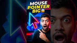 Mouse Pointer Ko Big Aur Stylish Kaise Kare 😱 | Windows Secret Setting 2026
