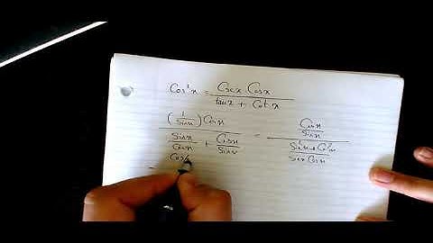 cos^2x=cscx cosx,tanx+cotx Verifying Trigonometric Identities, How to Verify Trig Identities