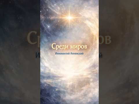 Среди миров — Иннокентий Анненский (стих о поиске света) #Анненский #СредиМиров #стихи #поэзия