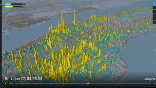 Animating 31 days of NYC Taxi Cab Data screenshot 5