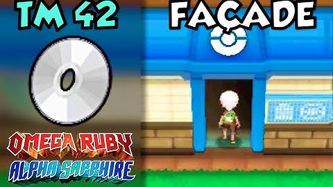 Where/How to Find TM 42: Façade (Facade) | Pokemon Omega Ruby and Alpha Sapphire