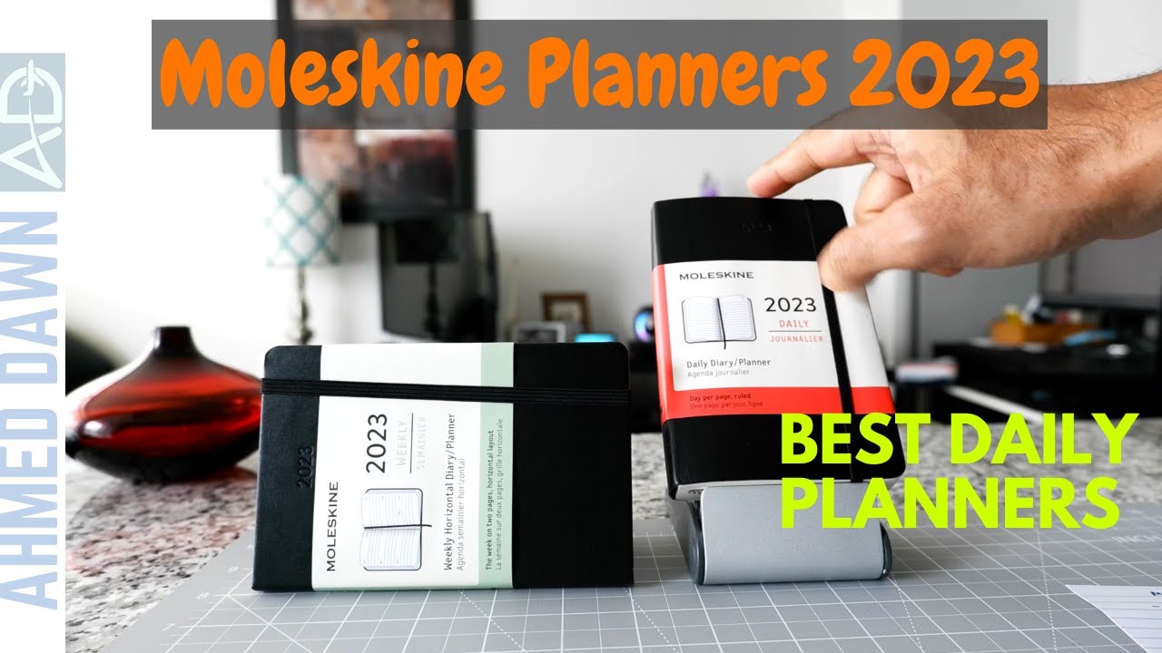 Moleskine 2023 Daily Planner vs Weekly Planner Review