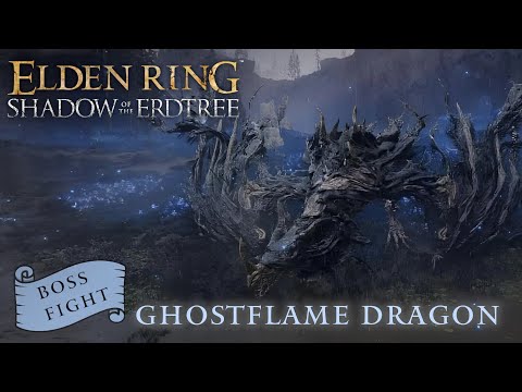 GHOSTFLAME DRAGON 2 Boss Fight | ELDEN RING SHADOW OF THE ERDTREE | HK Gamer Bros