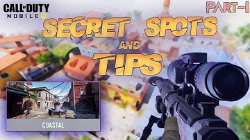 *NEW MAP COASTAL SECRET SPOTS AND TIPS PART-1 | BECOME A PRO | CALL OF DUTY MOBILE SEASON 3