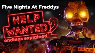 The Endings SOLVED! | FNaF: Help Wanted 2 Theory