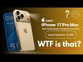 "iPhone 17 Pro Max First Look 📱– WHAT Is That New Design?! 😲"