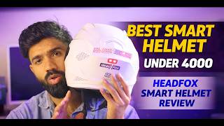 Best Helmet under 4000 Headfox N2F Sharp smart bluetooth helmet detailed review @Dhakajivlog
